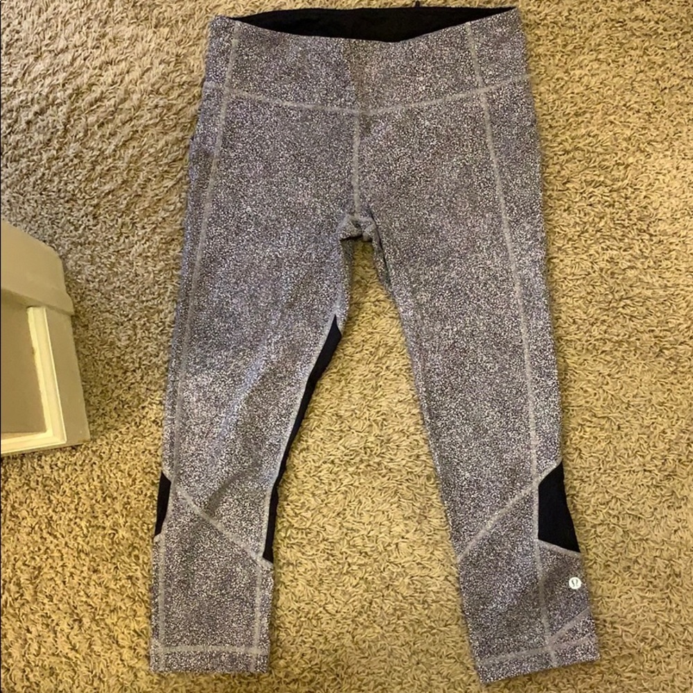 Pace rival crop lululemon leggings!